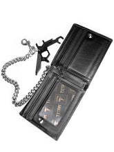 Load image into Gallery viewer, TITAN Skateboard Tool Leather Chain Wallet